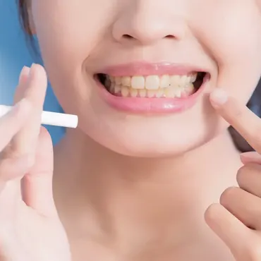 Les effets de la nicotine dents